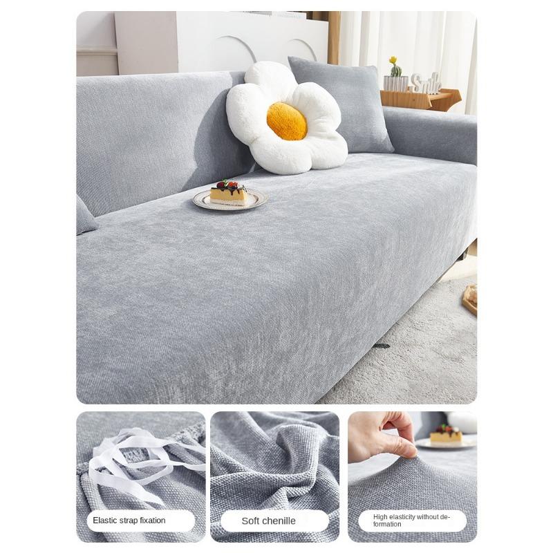 Chenille One-Piece All-Inclusive Sofa Cover All-Inclusive Universal Cover Simple Modern Non-Slip Sofa Cushion Nordic Full Covered