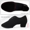 Women'S Oxford Cloth Latin Adult Training Shoes Shoes For Square Dance Ballroom Dancing Shoes Teachers' Shoes Body Training Shoe