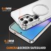 Transparent Wireless Charging Magnetic For Magsafe Cases For Samsung Galaxy S26 S25 S24 S23 Plus Ultra FE A15 A55 A16 A56 Cover