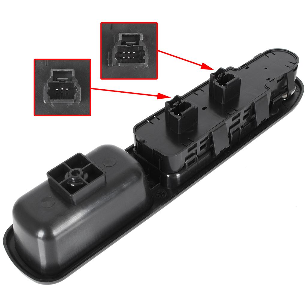 Peugeot 307 00-12 left electric windows and mirrors control panel