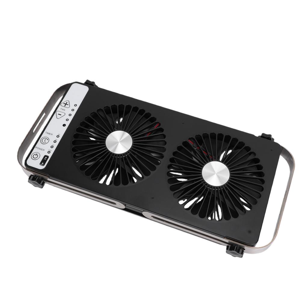 RV Roof Vent Fan Silent Exhaust Heat Dissipation ABS with 4 Speed Setting for Motorhome