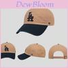 Casual Baseballpet Voor Dames Katoen Zonbescherming Geborduurde Letters Zomer 2024