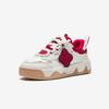 Anta Kids Milkshake Trendy Fashion Comfortable Versatile Non-Slip Wear-Resistant Low-Top Kids Skate Shoes Kids skate shoes White Red 322518020-1