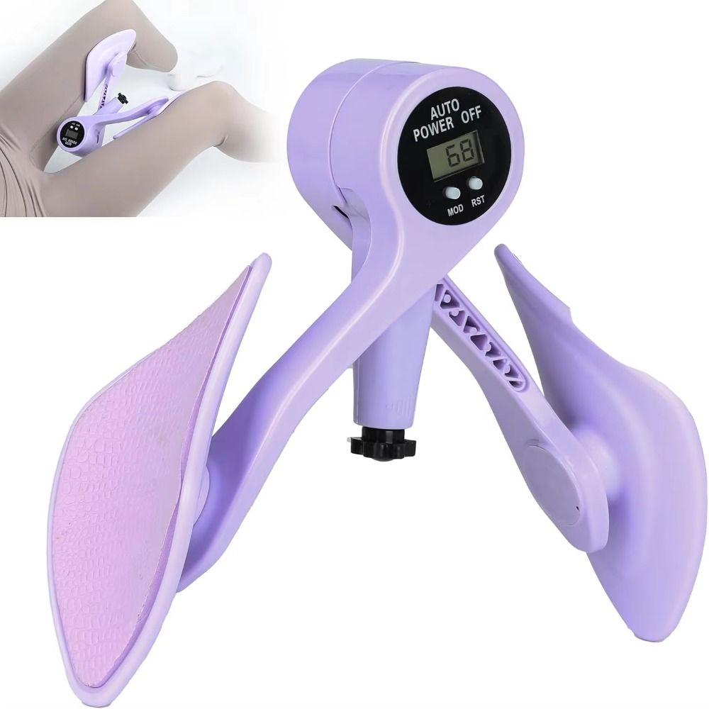 Battery Powered Pelvic Floor Trainer Digital Counter Leg Strength Trainers  Home Fitness