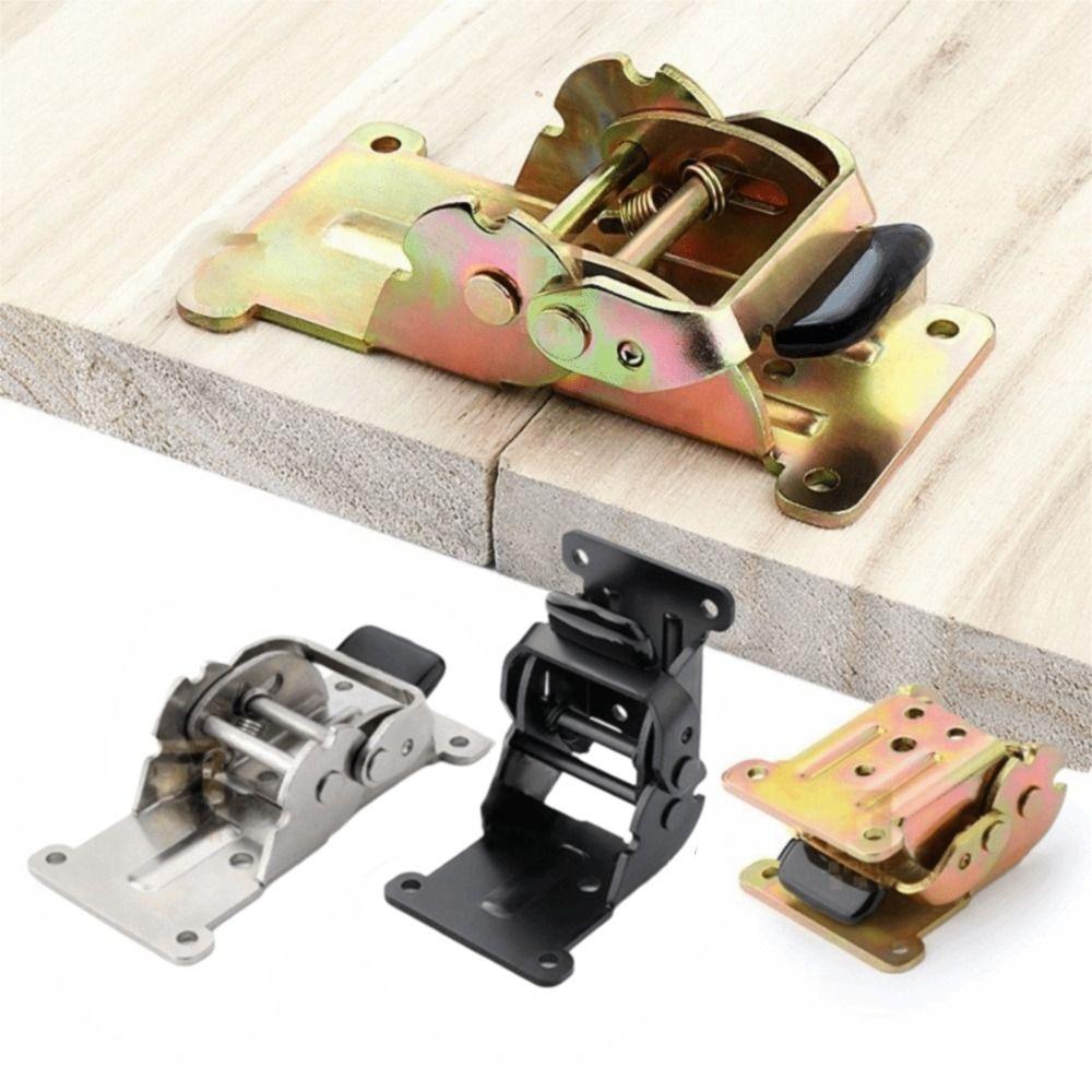 0/90/180 Degree Self Lock Hinges Self-Locking Extension Support Bracket  Table Chair Bed Leg Feet