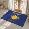 Bali Dubai Jaipur Travel Floor Mat Flannel Rug Non Slip Absorbent Soft Washable For Entryway Hallway Bathroom Kitchen Decor