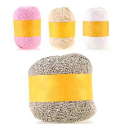 50G Vynikajúca ručne pletená vlnená priadza z guličkovej mäkkej kašmírovej háčkovacej priadze na pletenie
