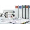 King Jim File Super Datch Easy RemovalAttachment 500 Sheets Storage A4 Vertical Blue 2475A-B