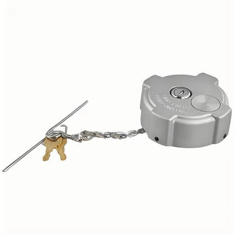 Neue Hochwertige Aluminium-Kraftstofftankdeckel mit Schloss 03-37017-002 0337017002 Für Amerikanische LKW Freightliner LKW-A99D