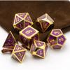 DND Tärningsset, Dungeons and Dragons Tärningar för D&D Tärningar med D20 Metalltärningsset eller RPG Rollspel MTG Bordsspel, Shadowrun Pathfinder