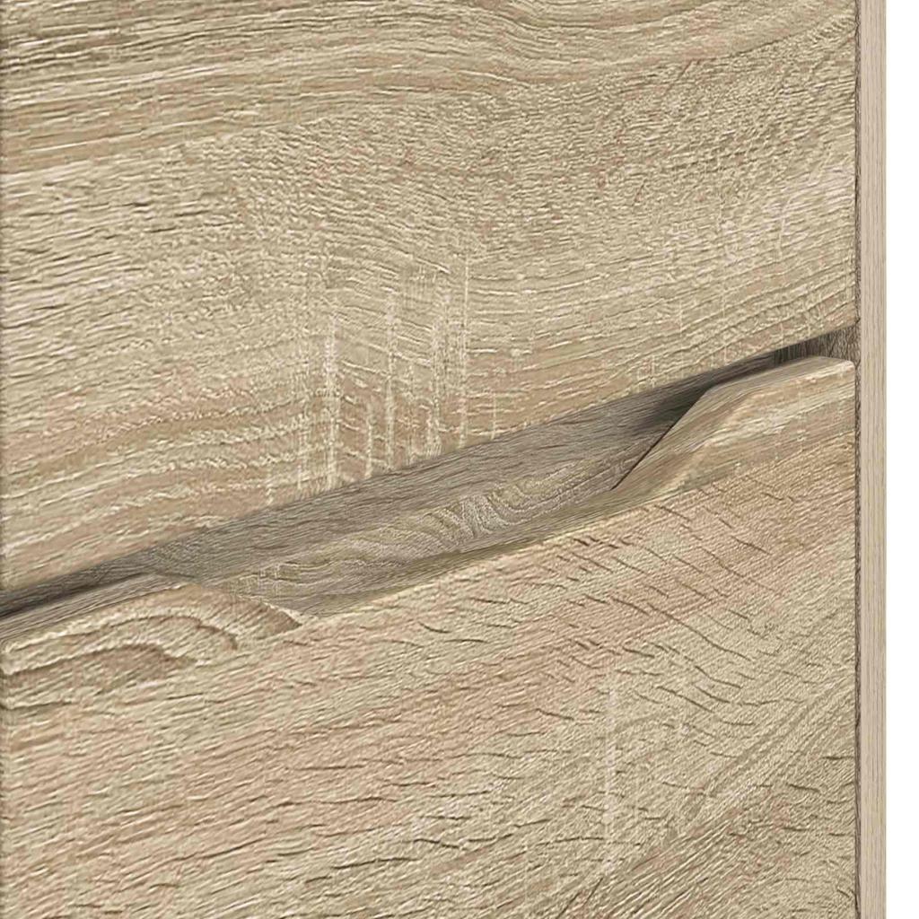 Storage Cabinet Sonoma Oak Finish 40 X 48 X 57 Cm Particleboard