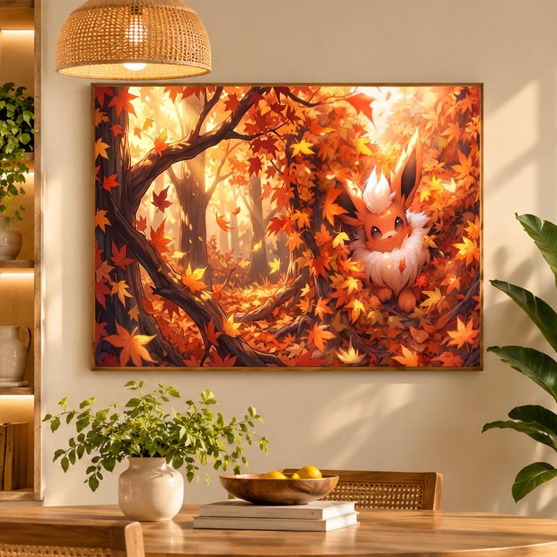 5D Diamond Painting Eevee DIY Full Drill Diamond Art Kit Home Decoration