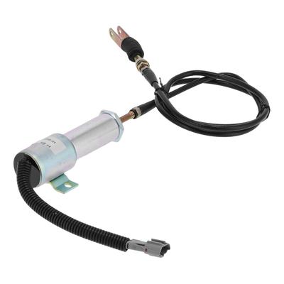 Fuel Shut Off Solenoid Valve Excavator Engine Stop Flameout Accessories DC24V TOSD‑03‑043