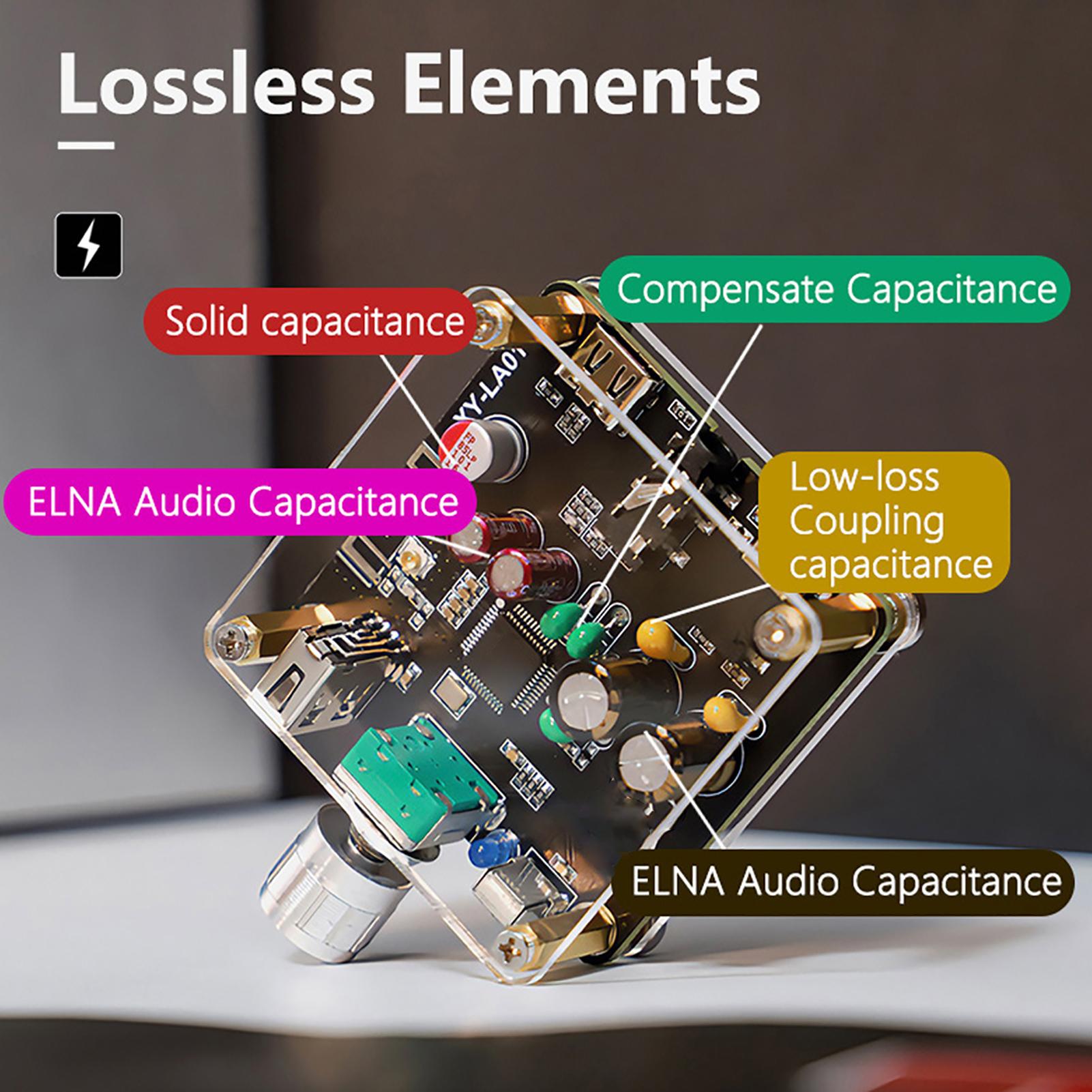 

1411kbps Lossless BT USB Decoding Board Player Audio Receiver Audio Amplifier Board Magnetic Suction Decoding Board