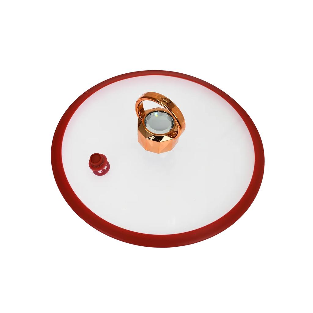 Multifunctional Double Ear Stewing Slow Cooker Korean Vacuum Red Micro Pressure Cooker 8L Cooking Pot with Lid High Capacity