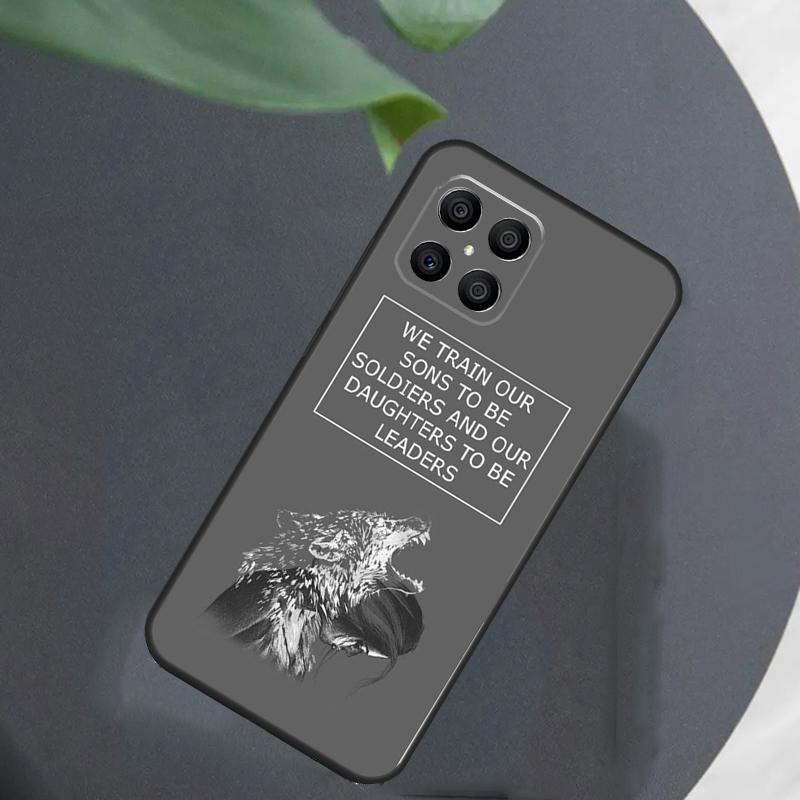 Teen Wolf Citaten Voor Honor Magic 5 6 7 8 Pro Hoesje Voor Honor 400 200 50 70 Lite X8c X8b X9a X9b X9c X9d Win RT