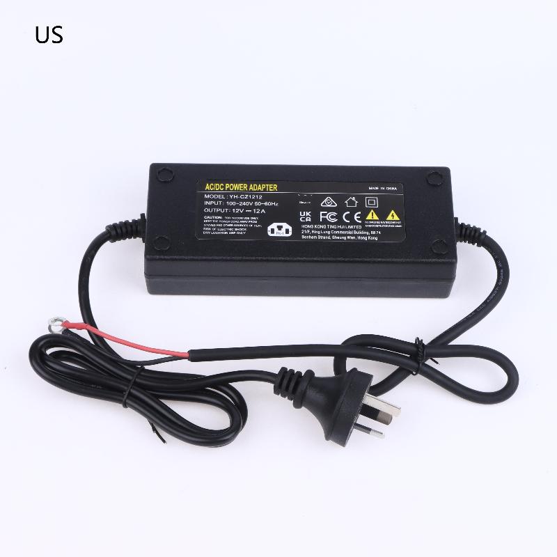 EU US AU UK Power Adapter & Cord for 12V 24V 110V 220V Diesel Air Heater – Perfect Solution for Your Parking Heater