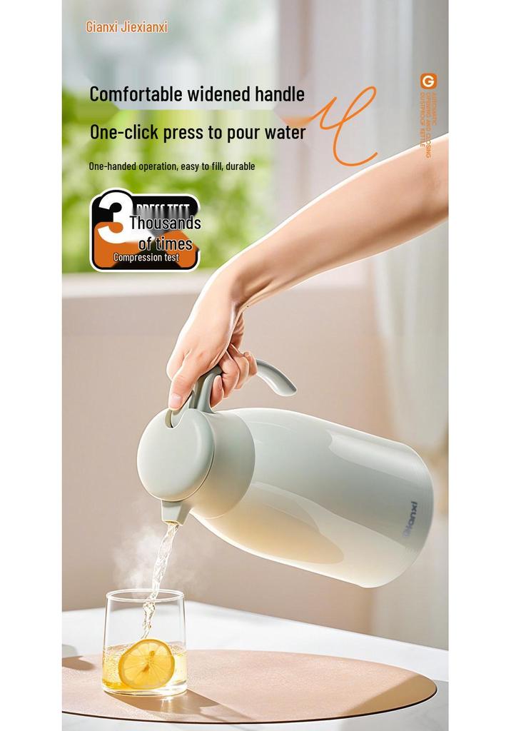 Tianxi European American Stainless Steel Insulated Large Hot Water Bottle for Home, Office, Dorms