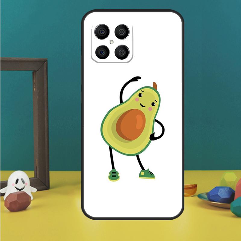 Avocado Yoga Funny Pattern Fundas For Huawei P20 P30 P40 P50 Pro Lite P Smart 2019 Nova 5T 9 Honor X7 X8 X9 50 Case