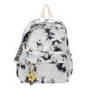 Schoolbag niche Japanese ins smudge bag women's simple design backpack 1011 new fashion commuter backpack