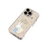 Goodnight Miffy Pajamas Transparent Space Case for Apple 11/14/15/16pro/17promax - Cute Design with Precise Cutouts