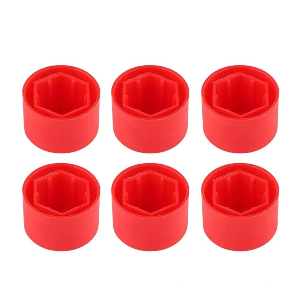 20Pcs for VW Tiguan Golf MK5 Passat B7 Wheel Tire Hub Cap Nut Bolt Cover Rim Tyre Screws Plugs Studs Car Decorations Accessories