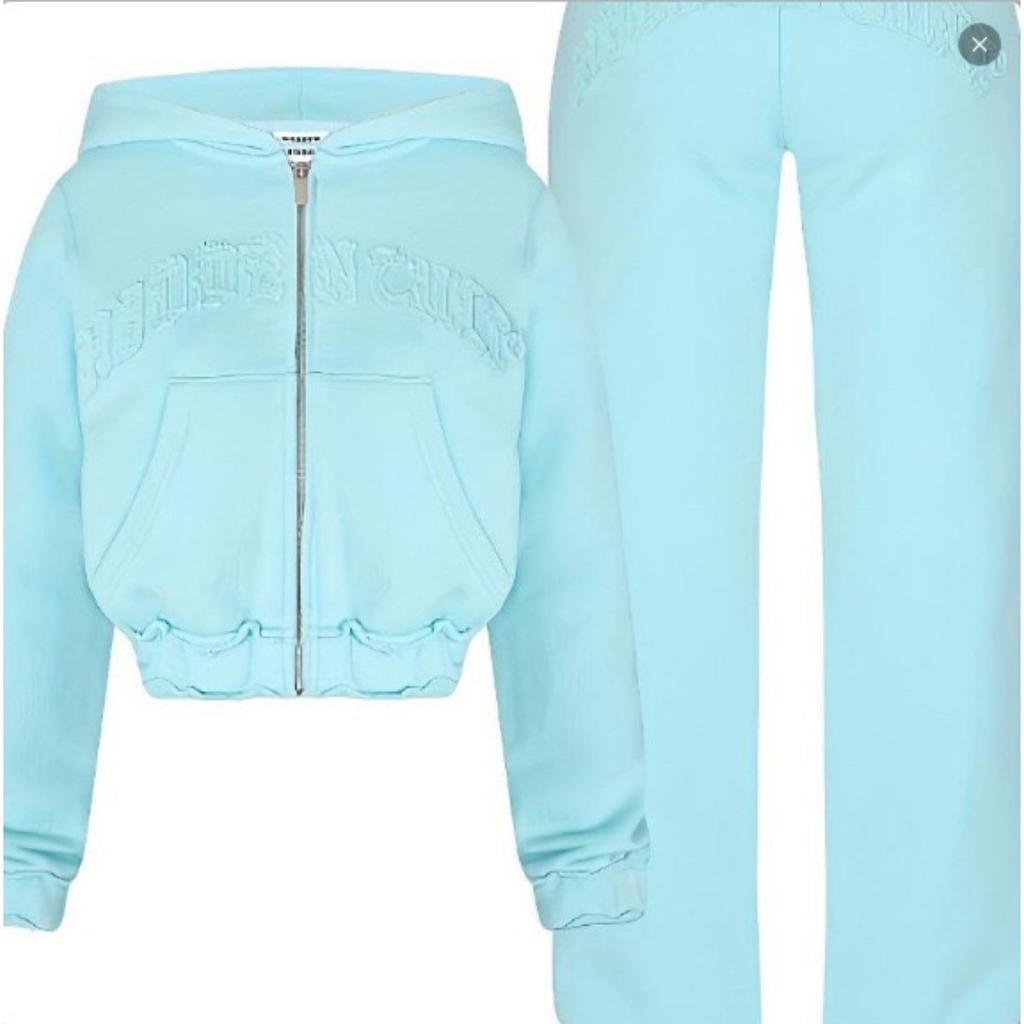 RogueWave Casual Zip Hooded Two Piece Sets Women Fashion Sporty Streetwear
