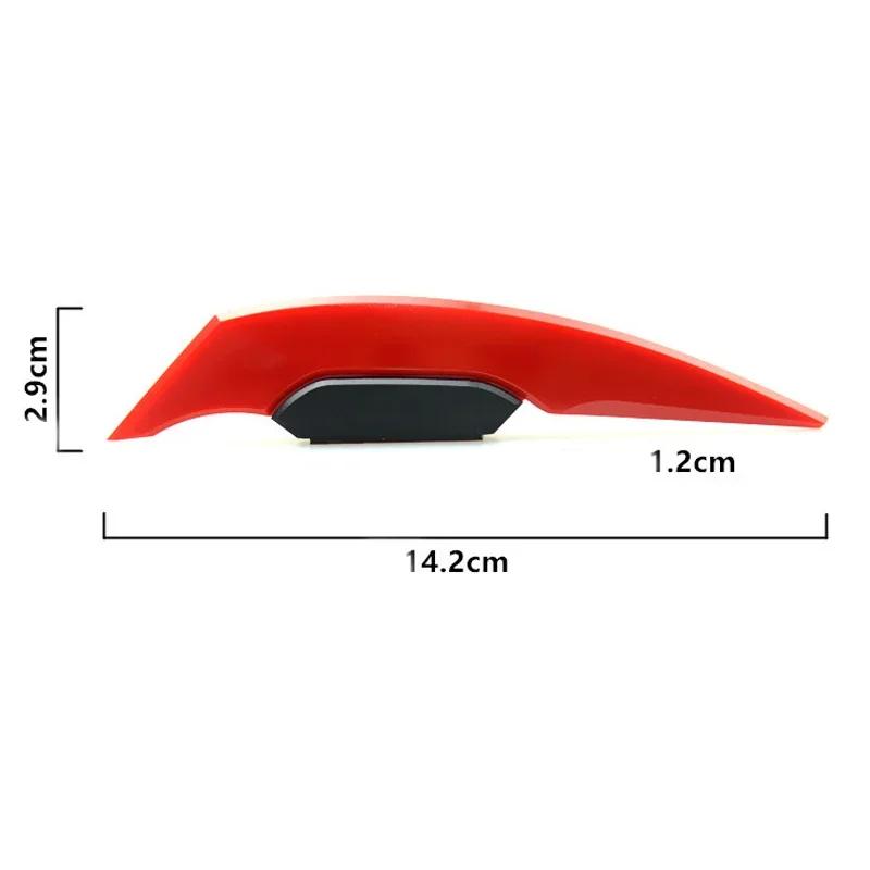2pcs Motorcycle Winglet Aerodynamic Spoiler Wings High-quality Self-adhesive Motorbike Decoration Sticker Motorcycle Equipments
