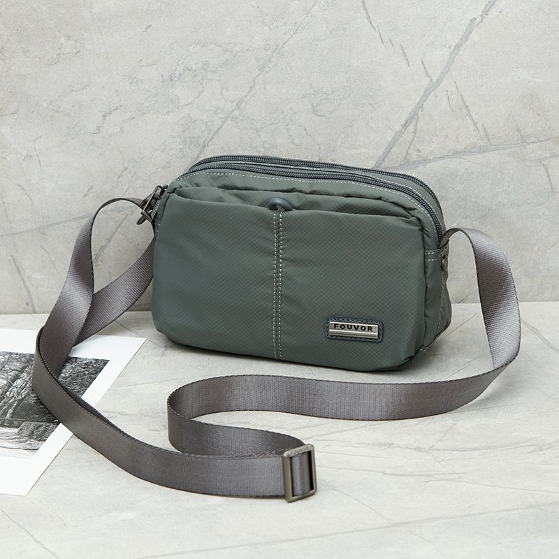 

Super Light Multi-Layer Casual Mini Summer Crossbody Phone Bag Small-gray 22*8*13cm