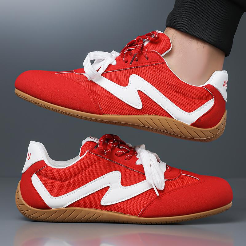 Unisex Racing Style Casual Sneakers Low Profile Fashion Walking Shoes Sizes 35-44