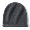 Women's 100% Pure Cashmere Autumn/Winter Versatile Knit Hat - Solid Color, Warm & Stylish