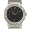 Bvlgari Bvlgari Uhren BB26 Edelstahl schwarzes Zifferblatt Edelstahl Quarz Analoge Anzeige Damen Gebraucht