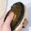 Copper Ion Dry Body Brush Bath Brushes with Beech Wood Bristles Meridian Massage Tool Bathing Accessories