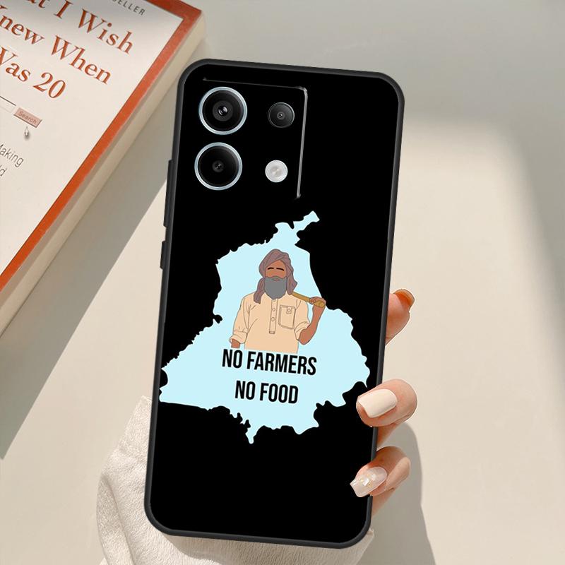 Punjab Map Outline Funda For Xiaomi Redmi Note 14 13 10 11 12 15 Pro Plus Case For Redmi 15 14C 12C 10C 13C 15C