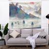 Bedroom Hanging Cloth Printed Tapestry Chinoiserie Wall Cloth Household Hanging Picture Living Room Decorative Cloth