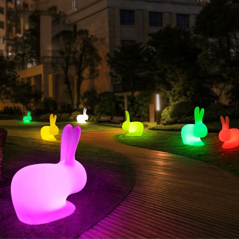 Solar Moon-Gazing Rabbit Garden Light