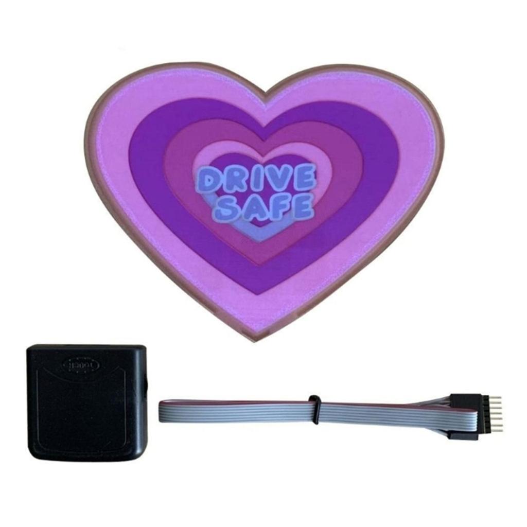 Car Window Windshield Electric Sticker Auto Safety Decals Decoration Safety Signs Light Window Stricker Car Accessories