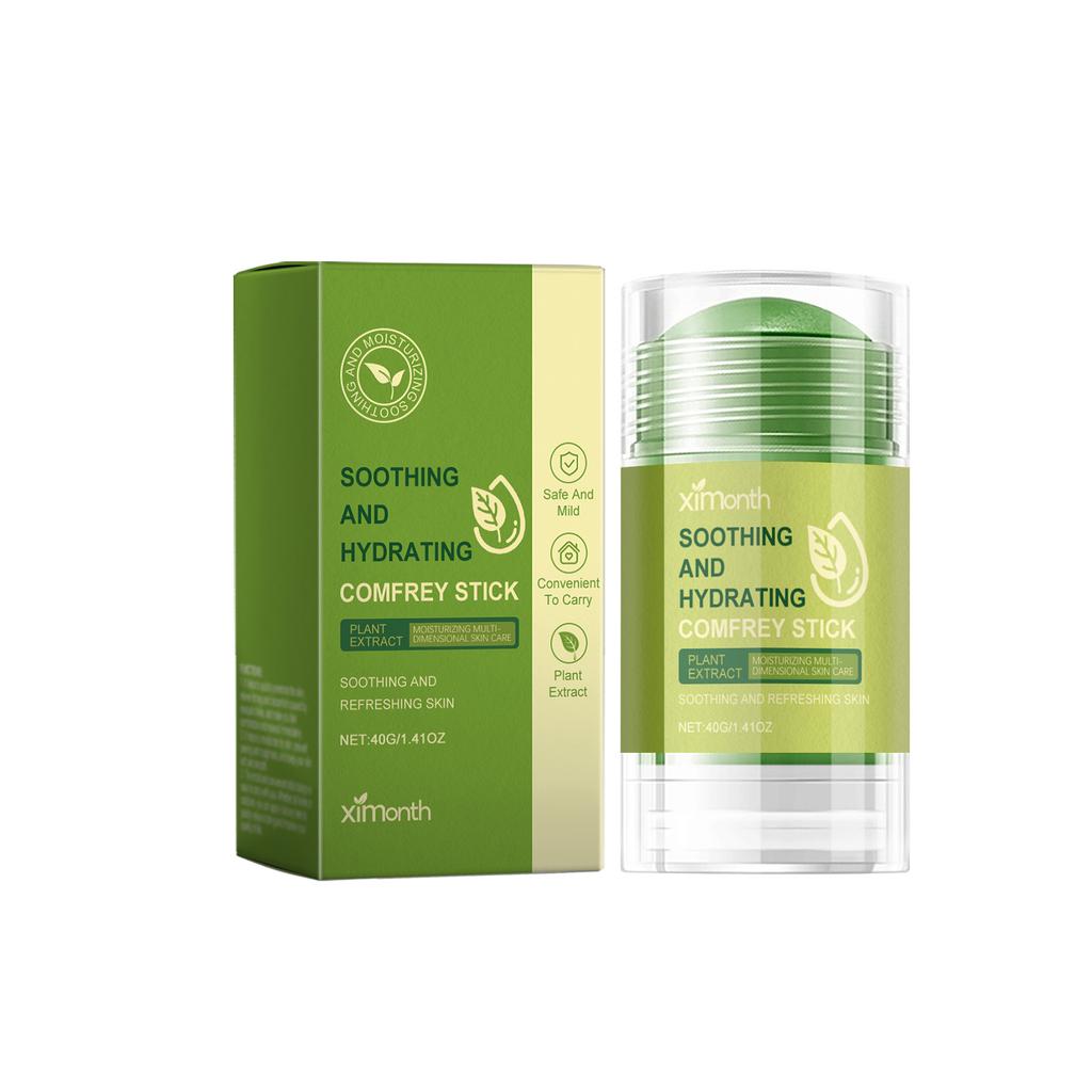 XIMONTH Comfortable Moisture-Locking Comfrey Stick Gentle Herbal Cooling Care Stick