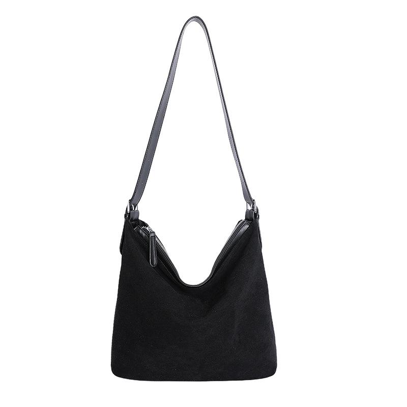 2025 Autumn and Winter New Fashion Large-capacity Women's Bag Casual Tote Bag Korean Version Niche Trend Shoulder Messenger Bag