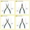 Universal Snap Ring Pliers Heavy Duty Retaining Ring Puller Circlip Pliers  Mechanical Maintenance