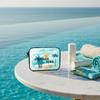 1Pcs Summer Pvc Travel Toiletry Bag Transparent Makeup Bag Survival Kit Beach Cruise Swimming Nurse Teacher Dance Cheer Gift