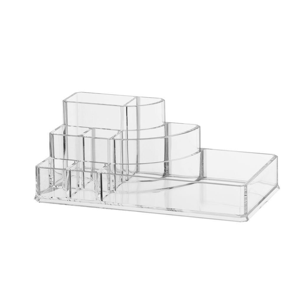 Luxury Large-Capacity Cosmetic Organizer for Lipstick & Skincare with Multi-Functional Compartments