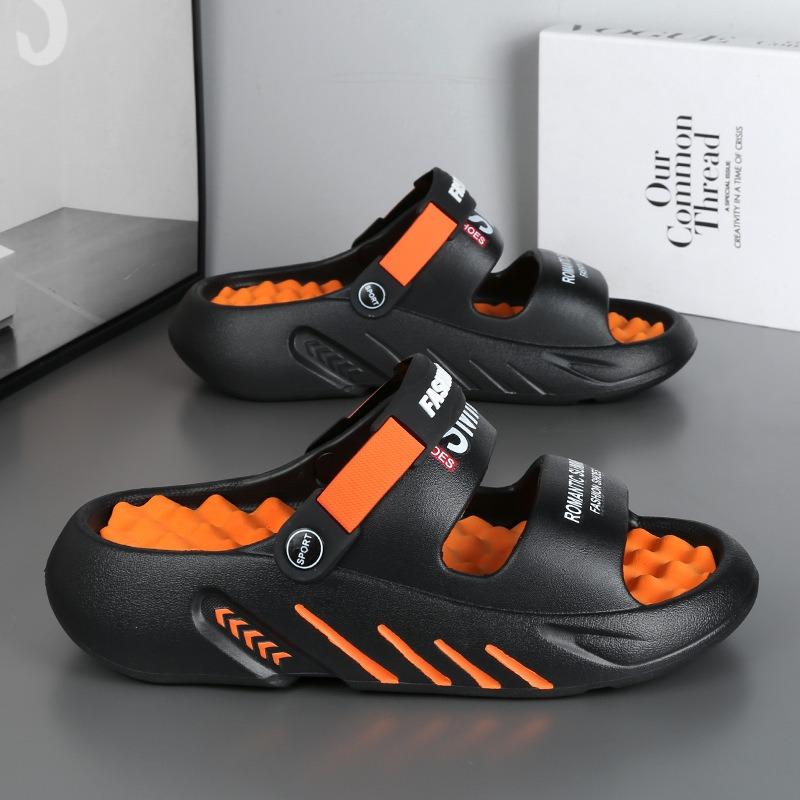 Men's Sandals for Summer Outdoor Wear Dual-purpose Slippers Soft Sole Anti Slip Beach Sandals