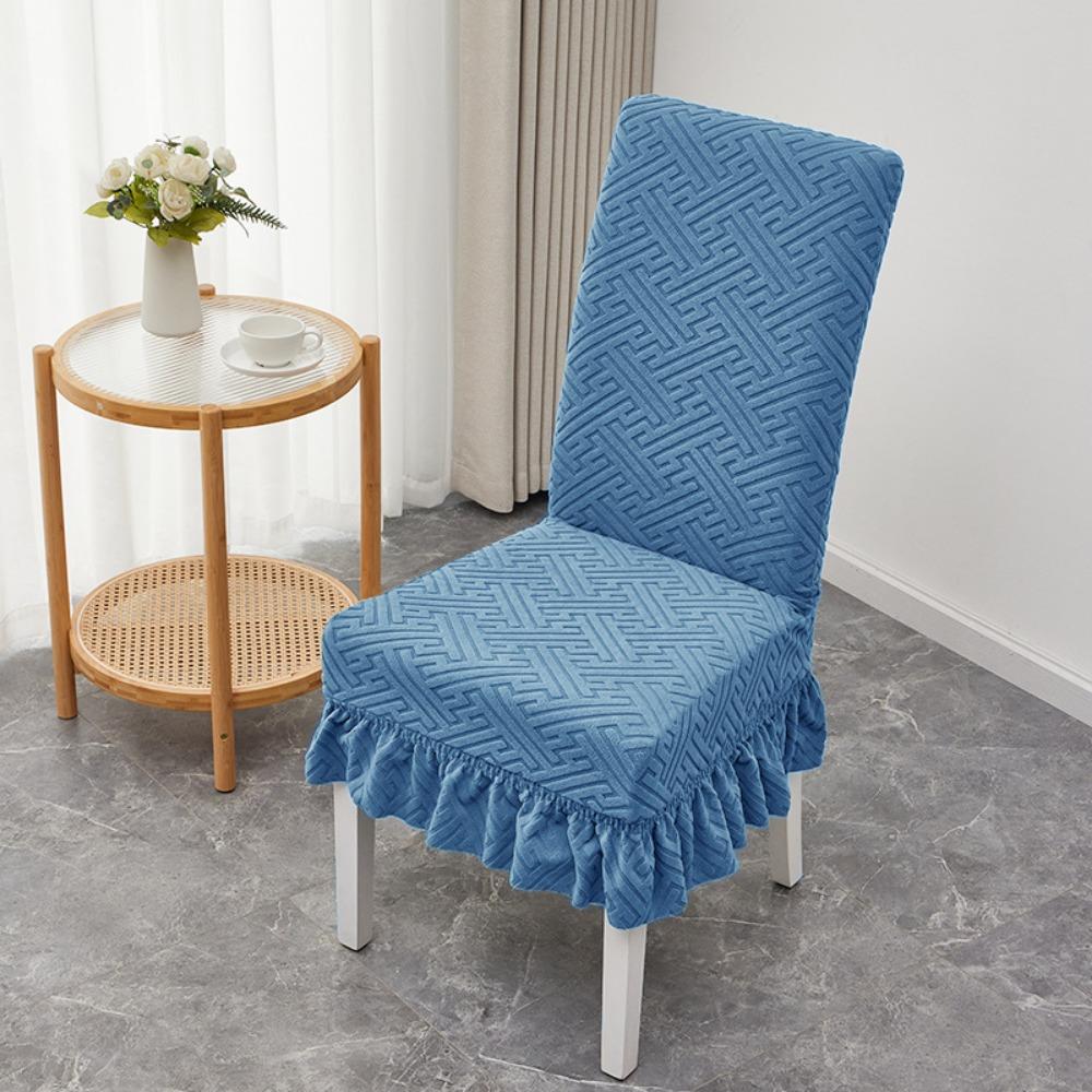 Stretchable Dining Chair Covers Thickened Universal Seat Covers for Chairs Stools with Backrest