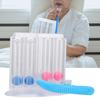 Deep Breathing Lung Exerciser Incentive Spirometer Breath Measurement System4 Ball Suction and Blow