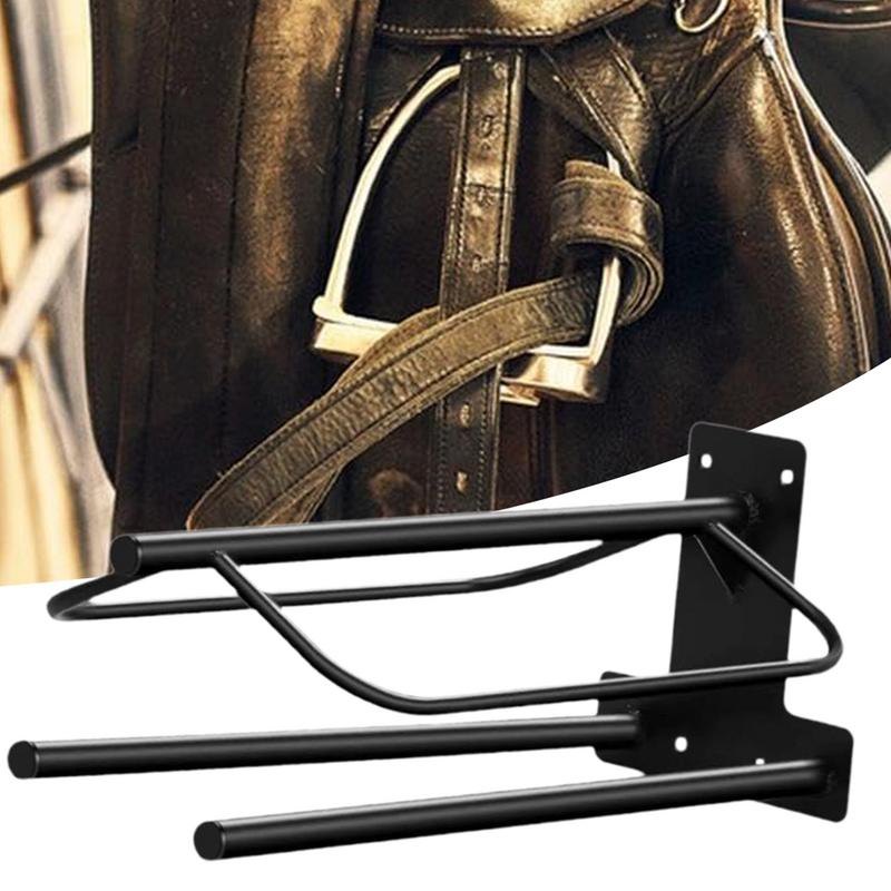 Horse Bridle Rack Horse Saddle Storage Rack Multifunctional Horse Bridle Rack With Screw For Clothes Scarves Keys