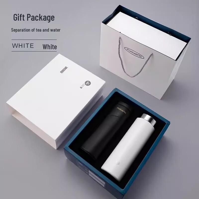 Fuguang Vacuum Insulated Tea Infuser Mug Gift Set