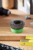 BOSCH Cup Wire Brush 75mm Straight Stainless 1 2608620728 X-LOCK (Cup Shape, Diameter, 0.3mm Steel, Brush) [Used]