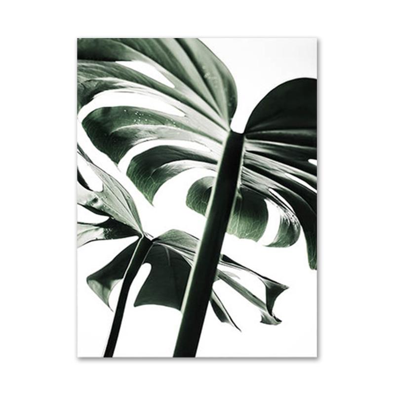 Nature Landscape Poster Plant Lion Animal Leaf Canvas Wall Art Plam Tree Starry Night Painting Decorative Home Picture Decor