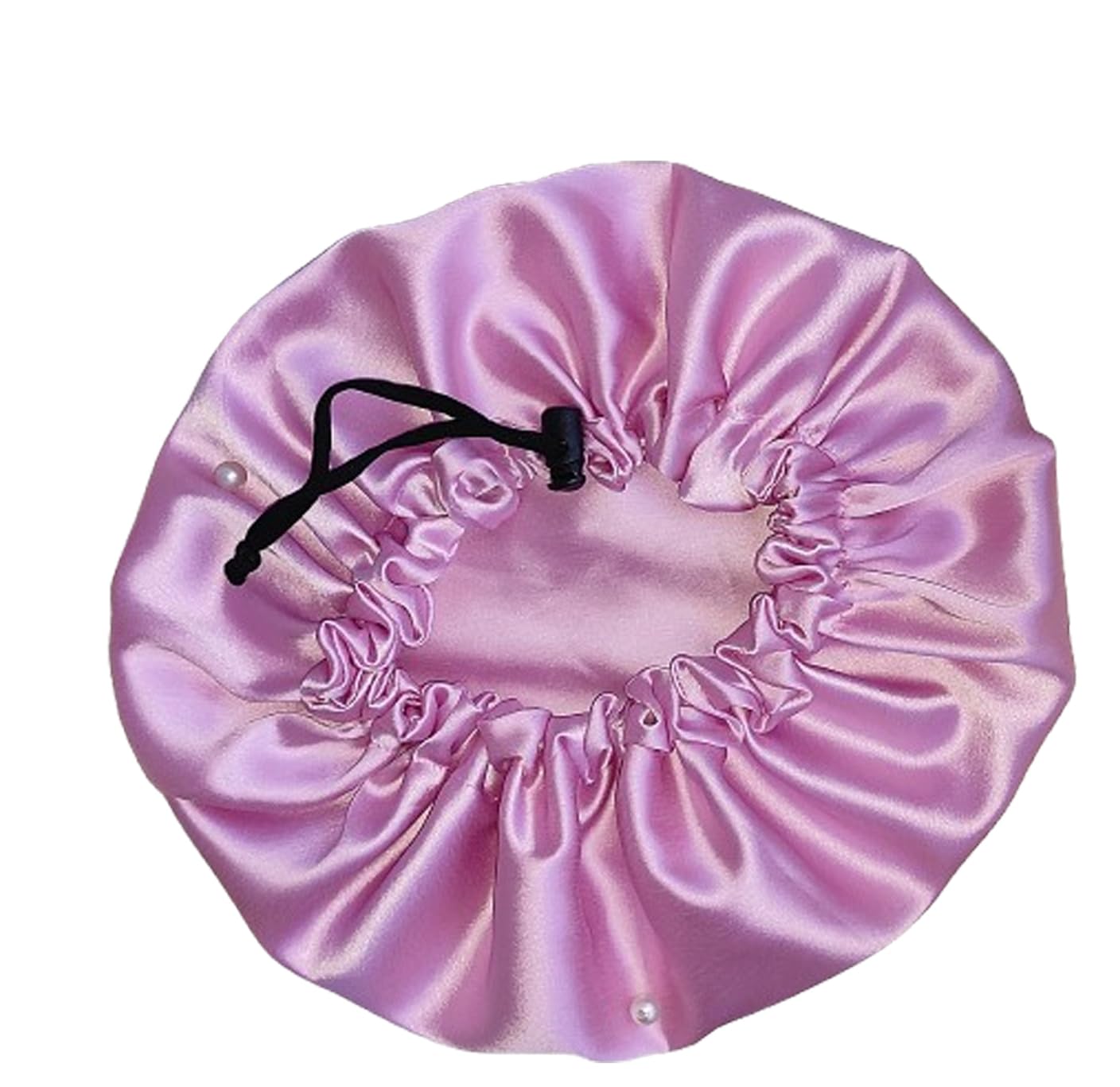 SOHAM SHREE Handmade Pure Satin Fully Reversible Luxuries Hair Bonnet Sleep Cap | Adjustable Reversible Double Layer Large Sleep Cap for Women G